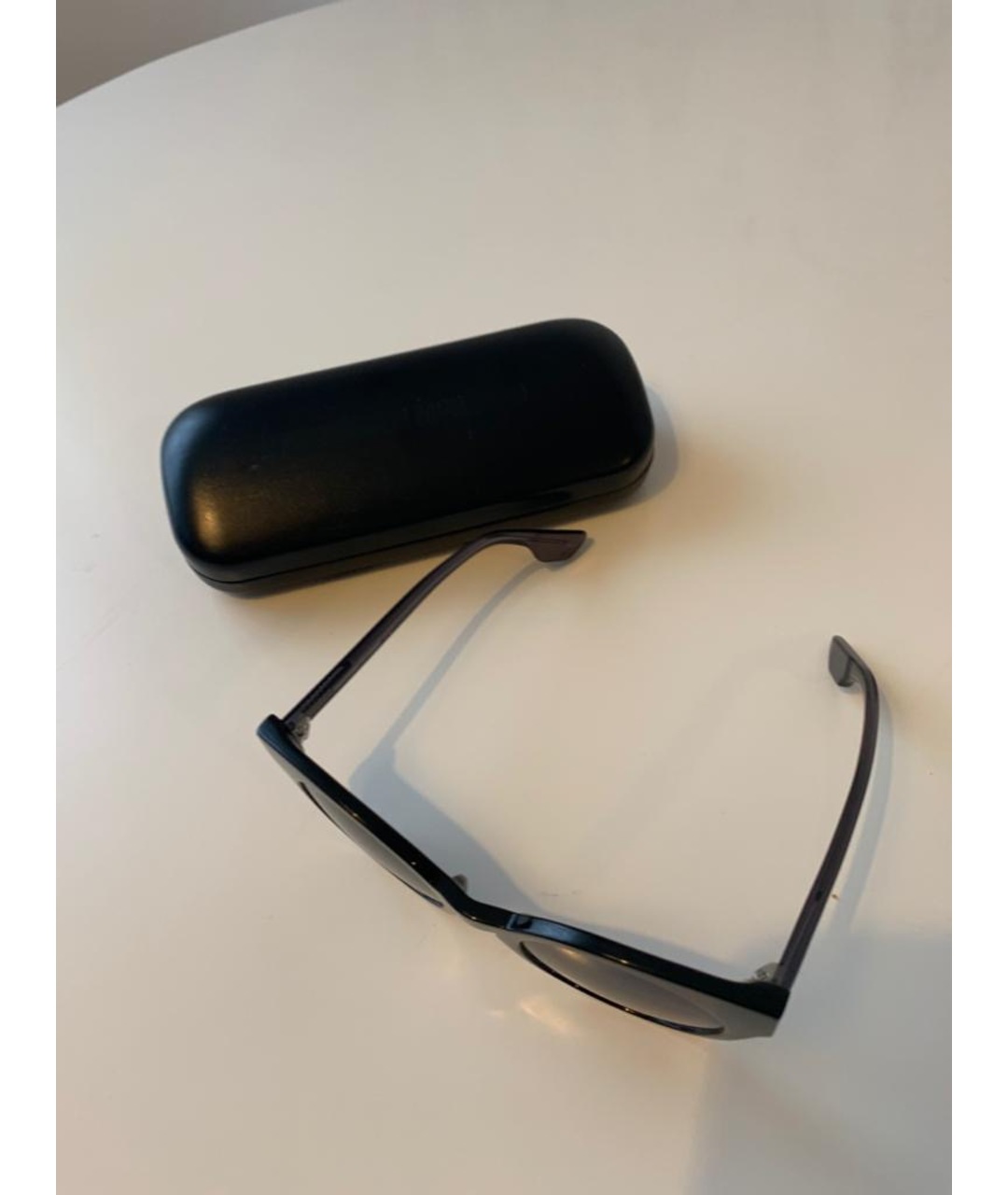 MCQ ALEXANDER MCQUEEN Черные пластиковые солнцезащитные очки, фото 6
