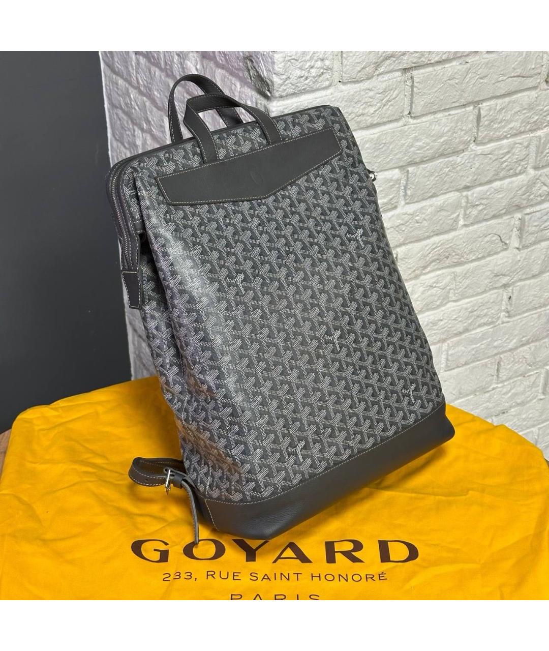 GOYARD Серый рюкзак, фото 2