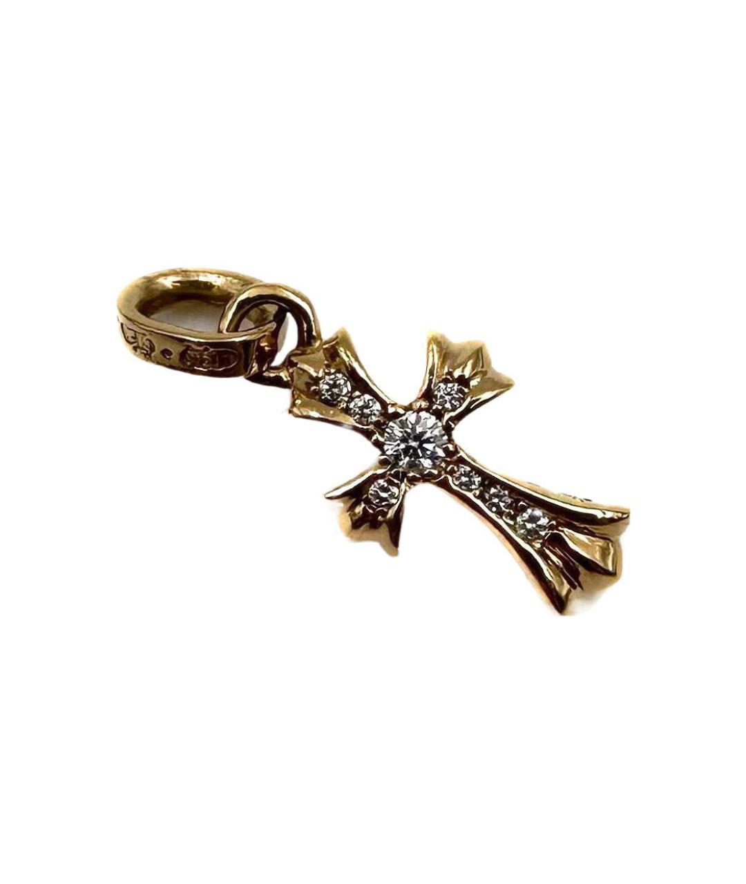 CHROME HEARTS Золотая подвеска, фото 2