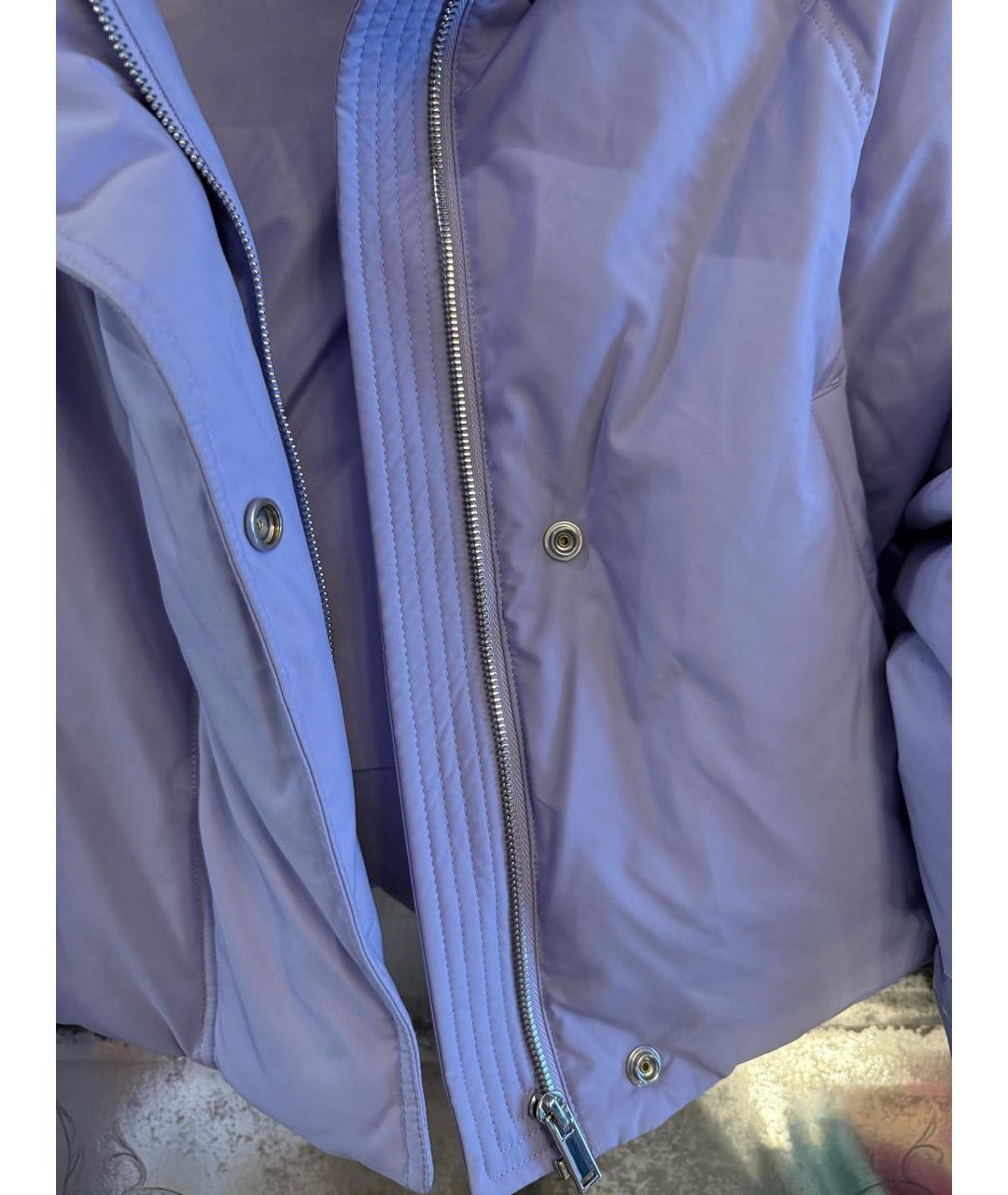 12 STOREEZ Фиолетовый полиэстеровый пуховик, фото 5