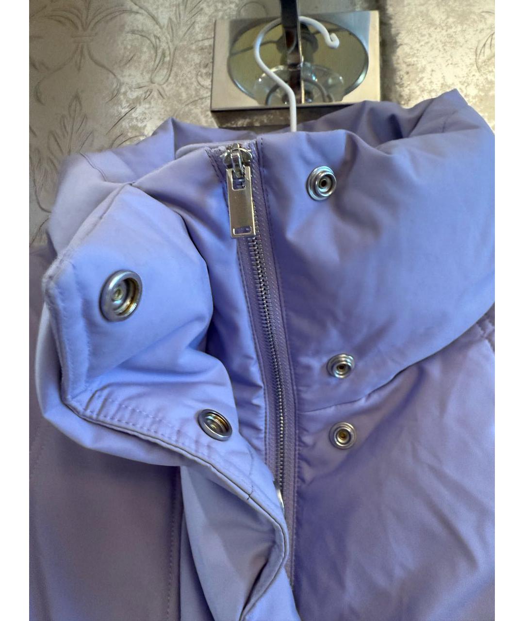 12 STOREEZ Фиолетовый полиэстеровый пуховик, фото 4