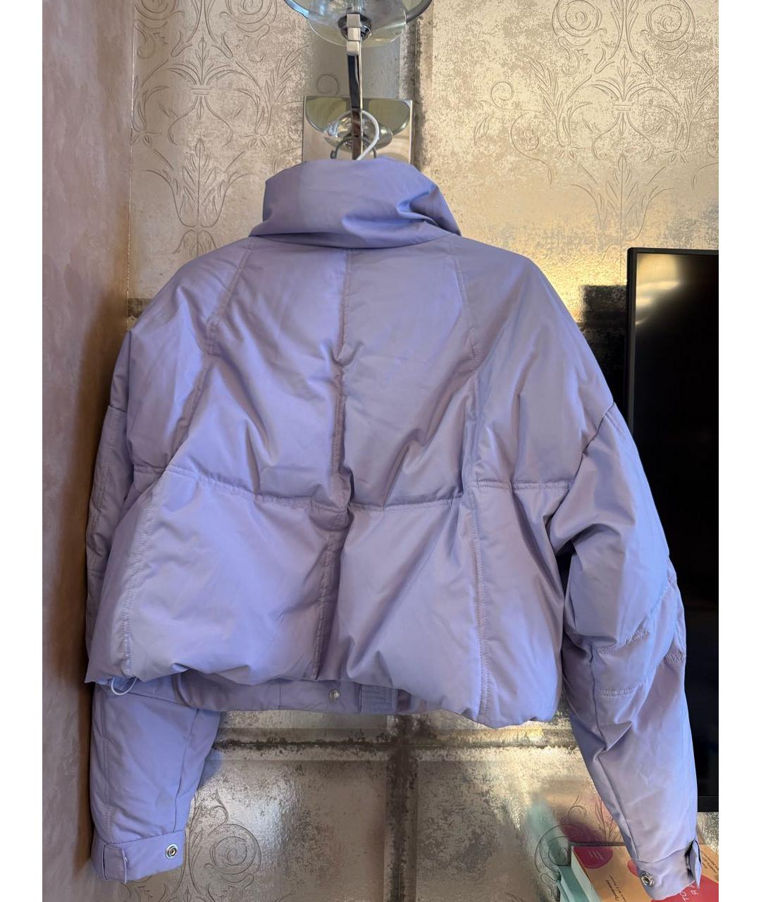 12 STOREEZ Фиолетовый полиэстеровый пуховик, фото 2