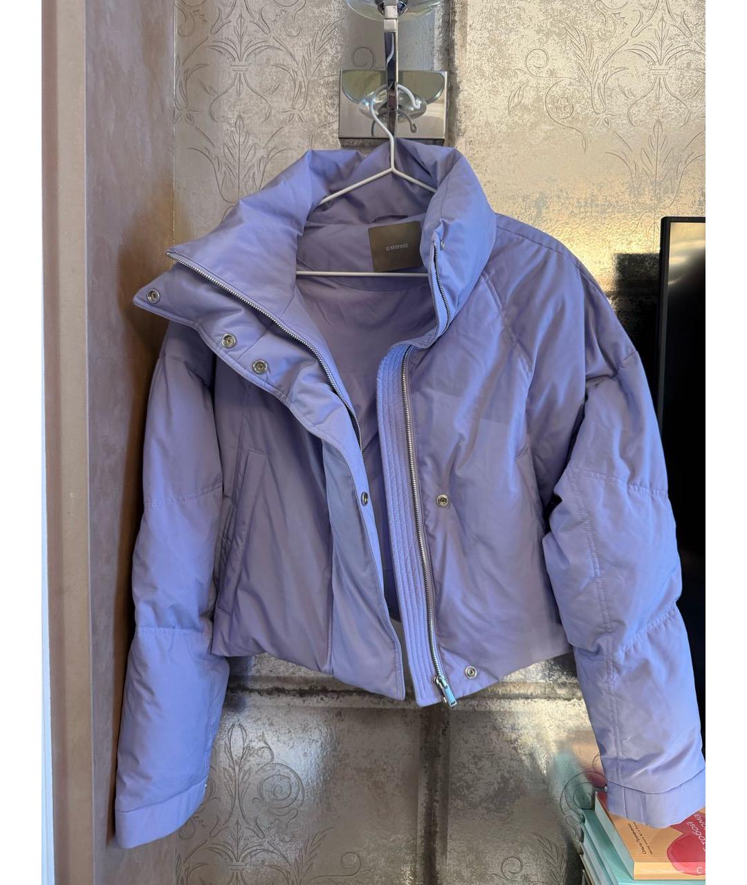 12 STOREEZ Фиолетовый полиэстеровый пуховик, фото 3