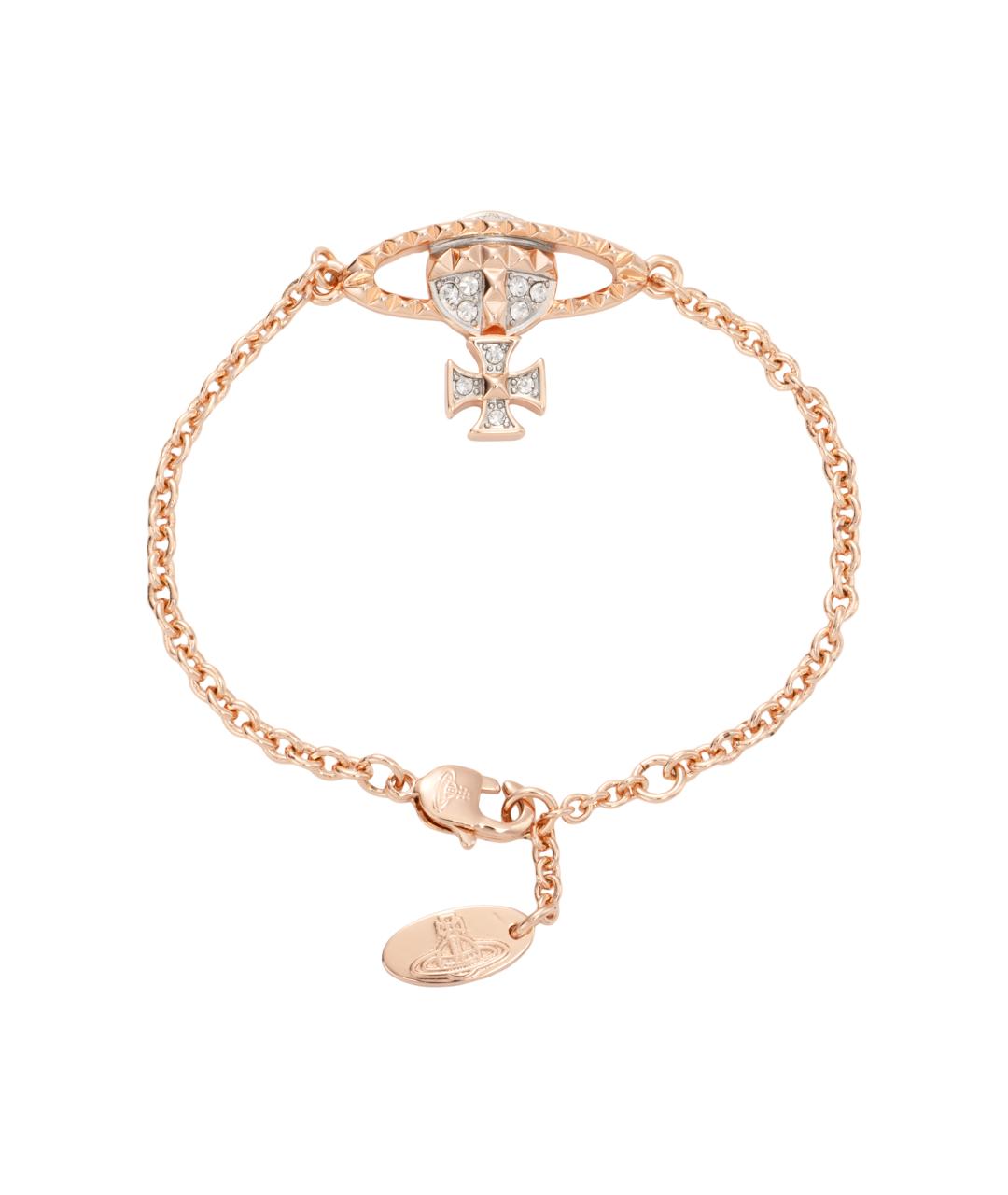 VIVIENNE WESTWOOD Золотой латунный браслет, фото 1