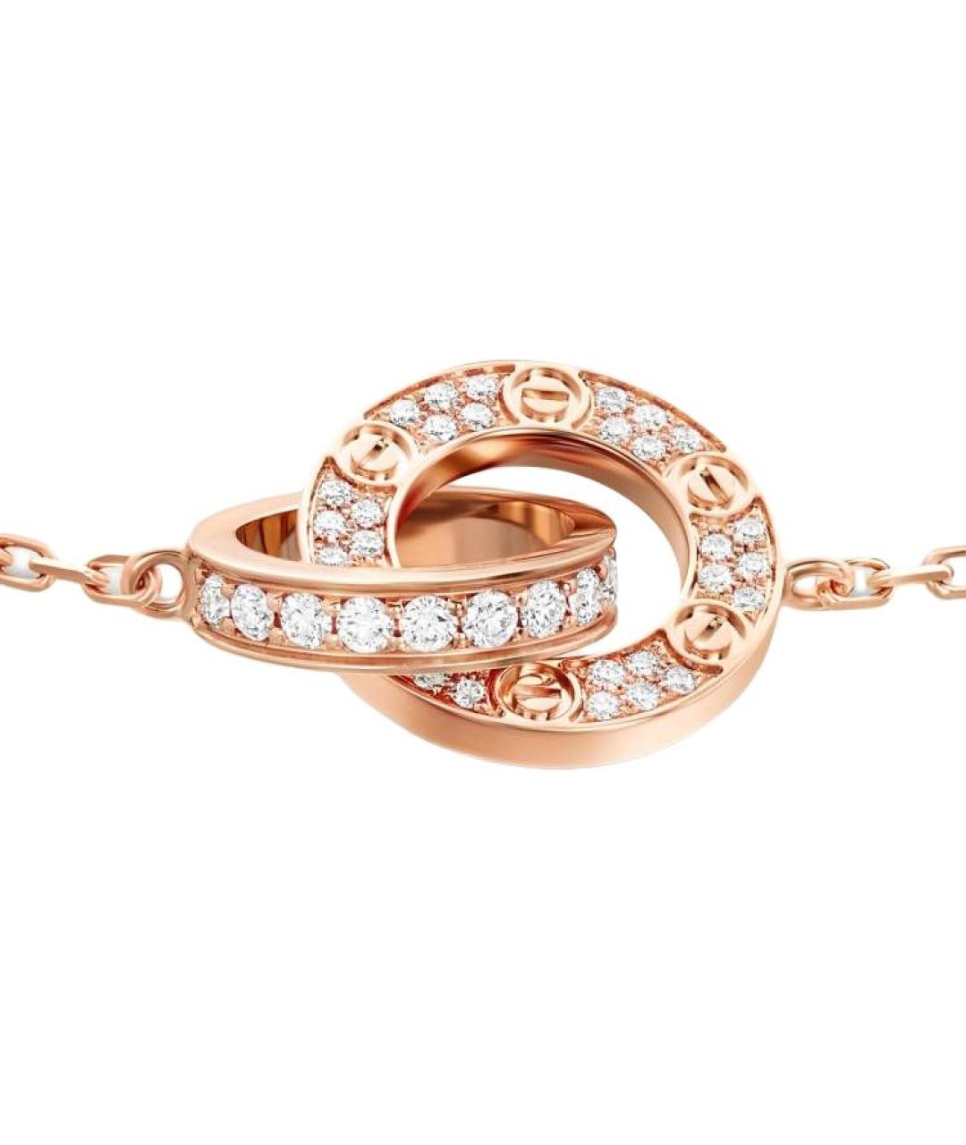 CARTIER Розовый браслет из розового золота, фото 2