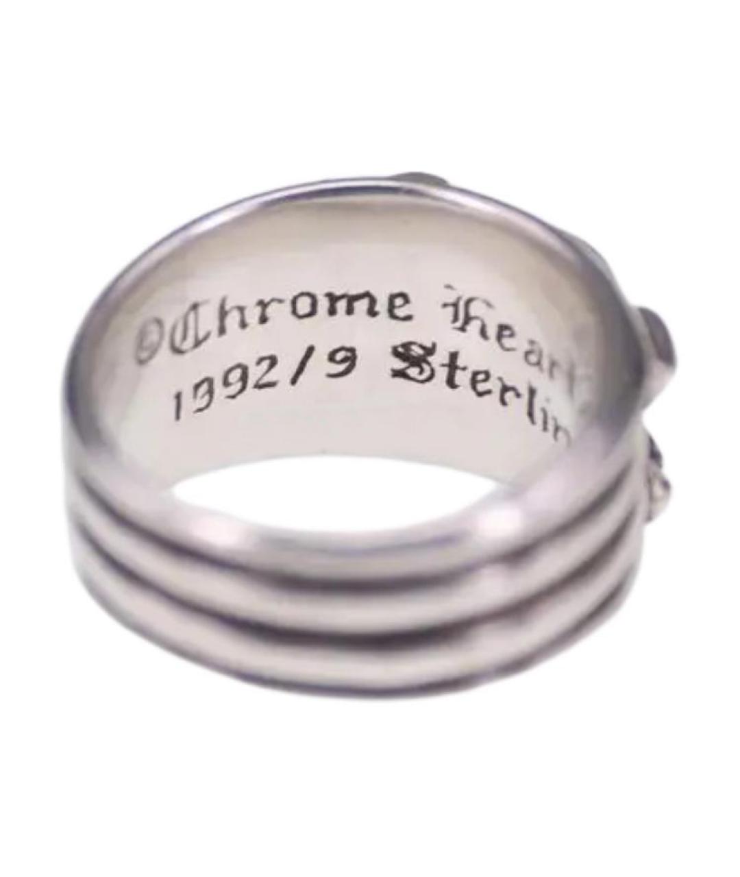 CHROME HEARTS Серебряное серебряное кольцо, фото 3