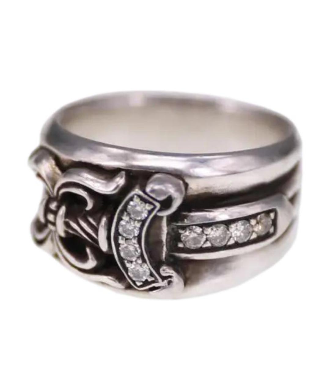 CHROME HEARTS Серебряное серебряное кольцо, фото 1