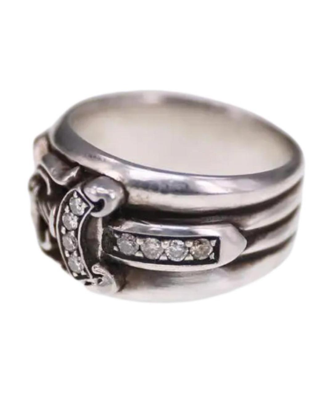 CHROME HEARTS Серебряное серебряное кольцо, фото 2