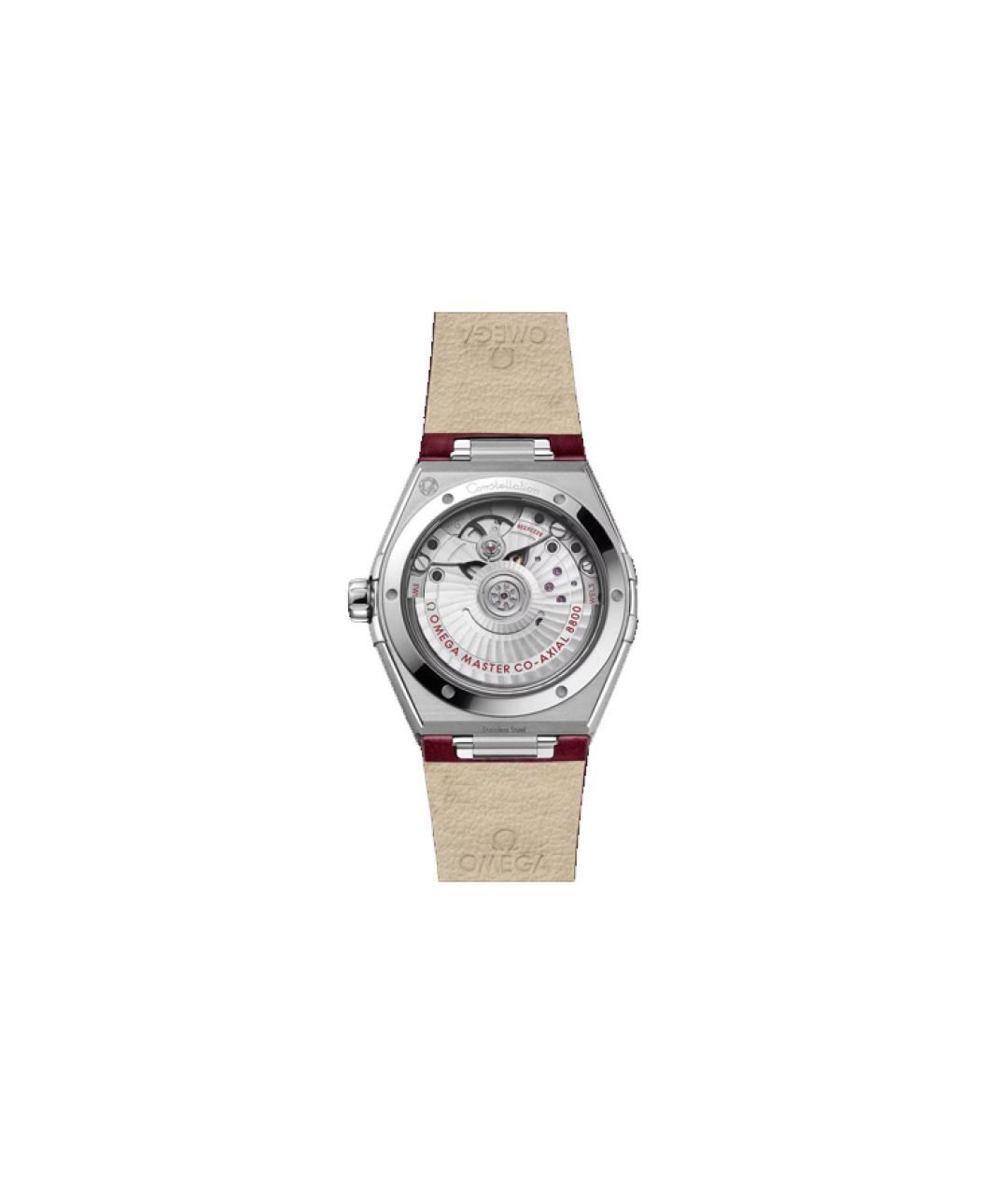 OMEGA Кожаные часы, фото 3