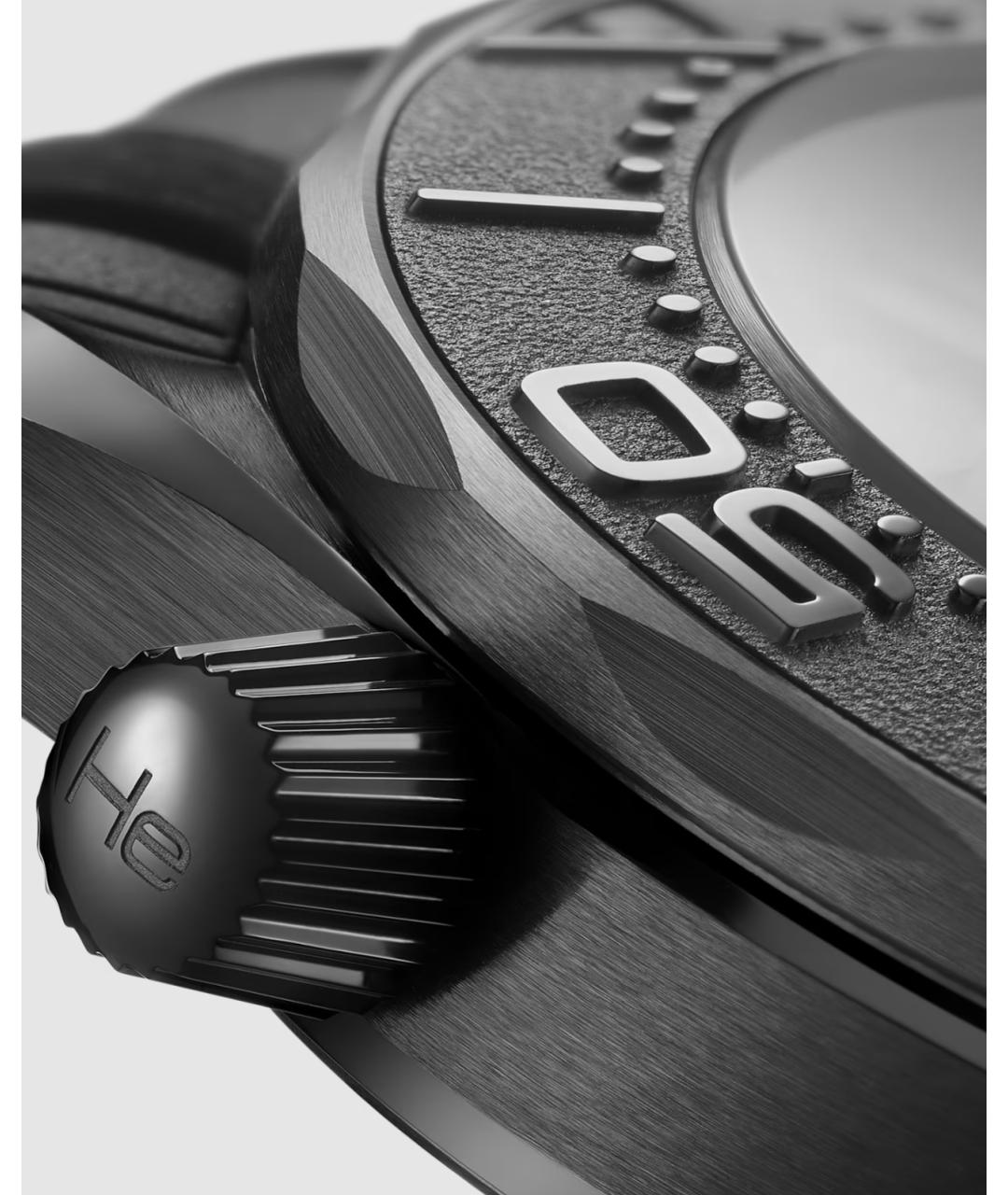 OMEGA Черные керамические часы, фото 5