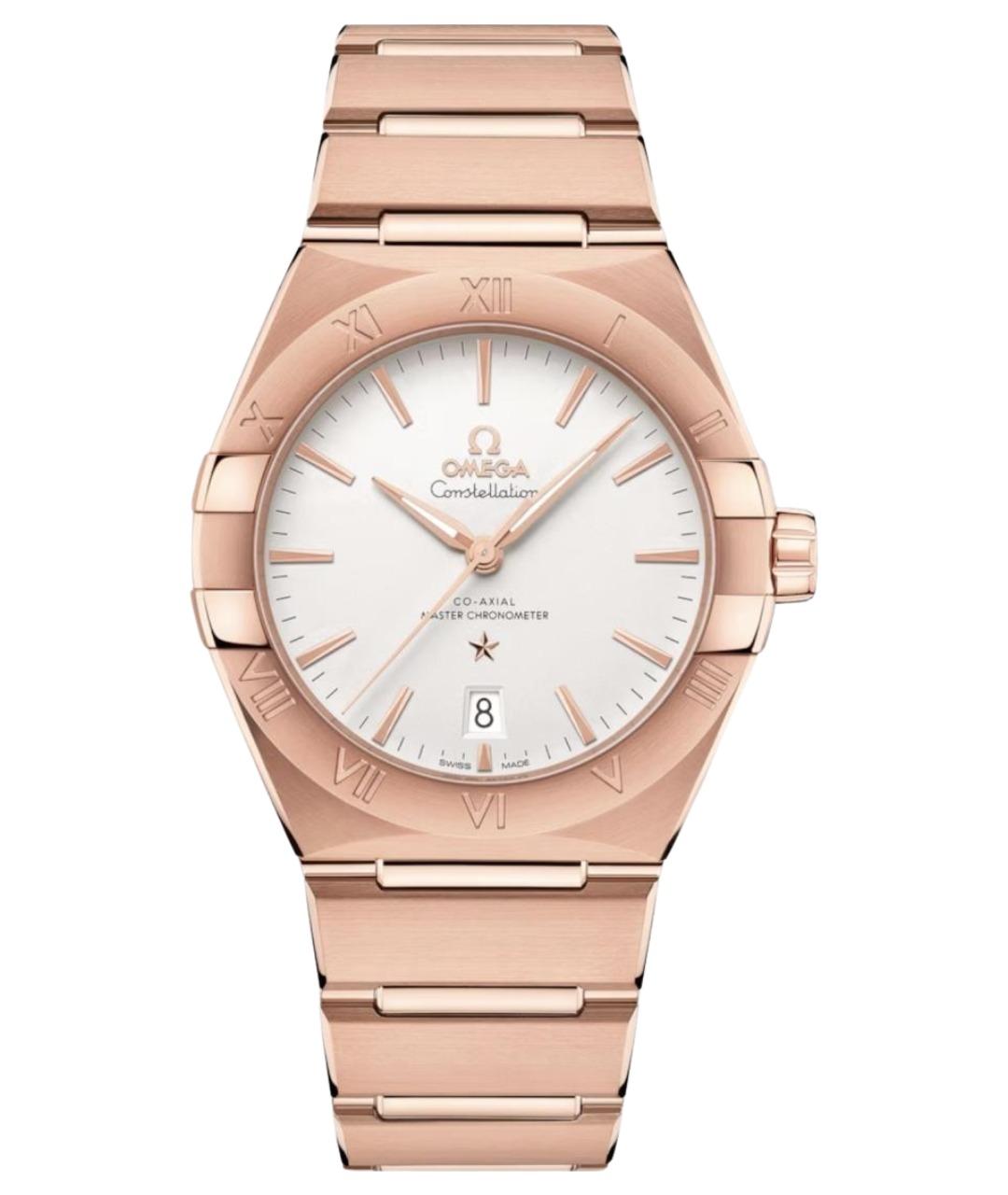 OMEGA Золотые часы из розового золота, фото 1