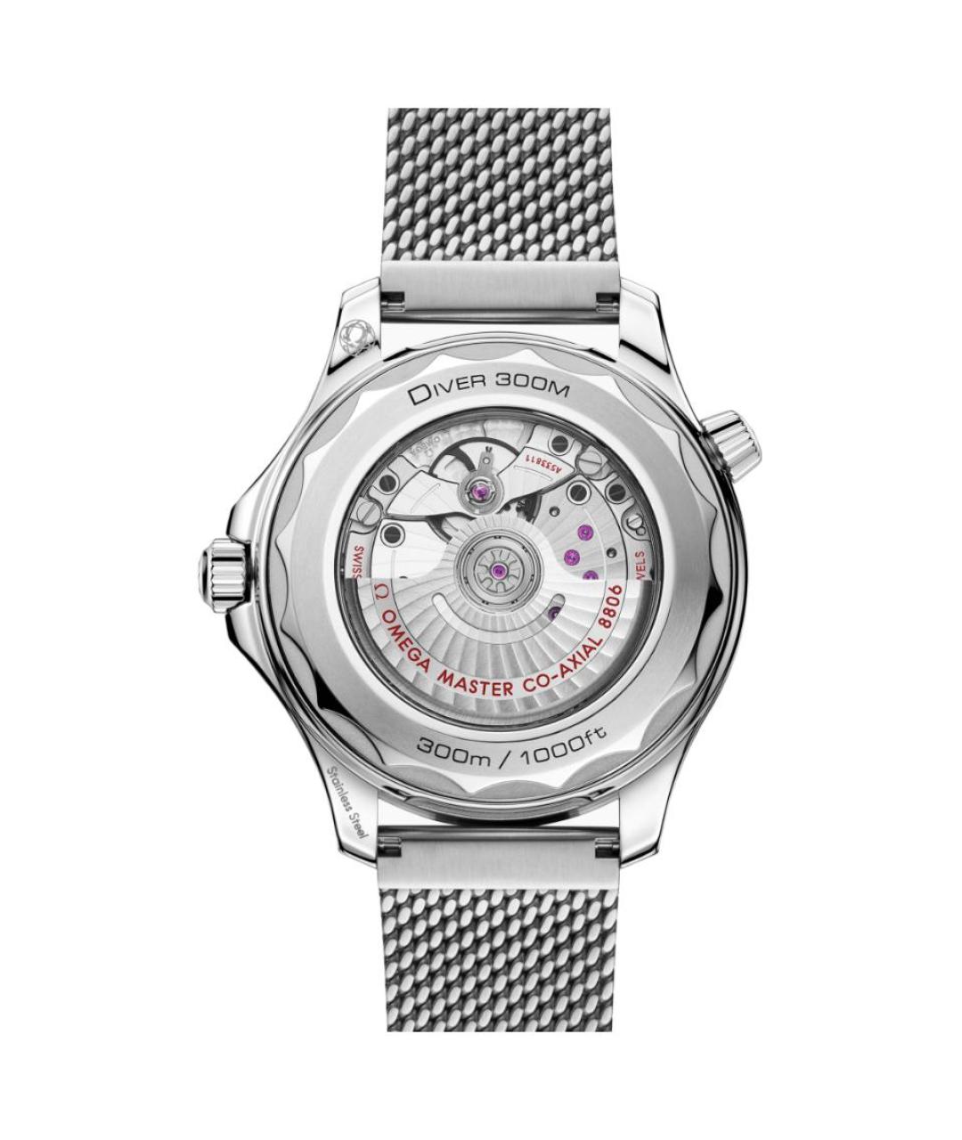 OMEGA Серебряные металлические часы, фото 3