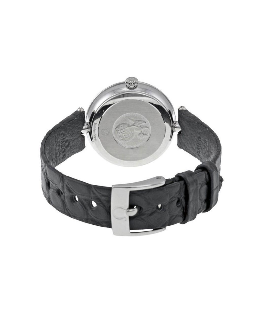 OMEGA Кожаные часы, фото 4