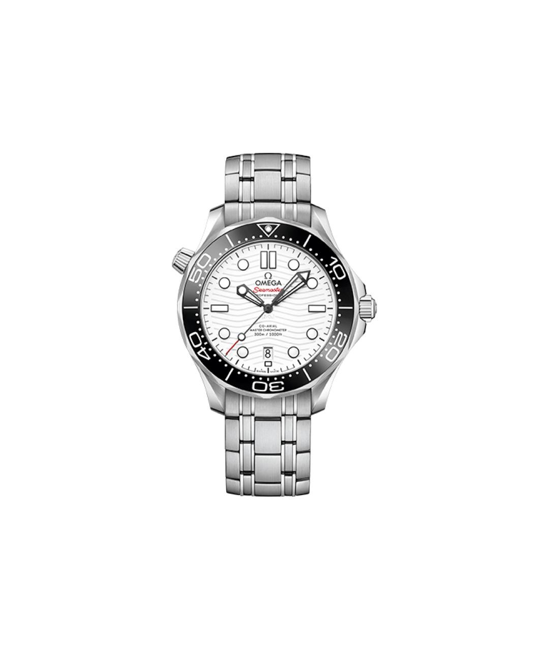 OMEGA Серебряные металлические часы, фото 1