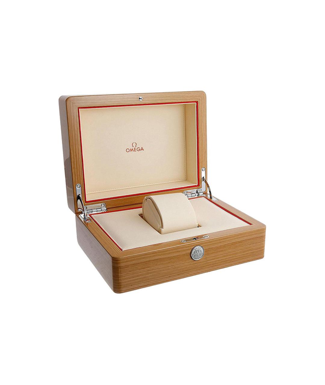 OMEGA Серебряные металлические часы, фото 3