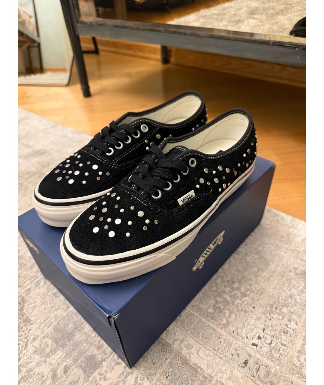 VANS Черные замшевые кеды, фото 4