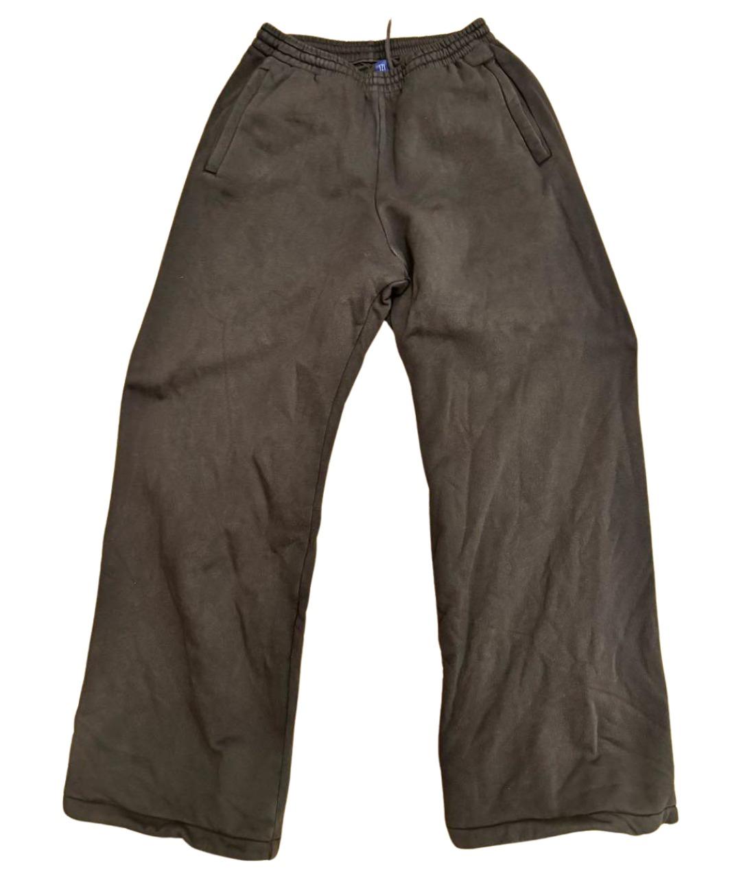 YEEZY Синие хлопковые повседневные брюки, фото 1