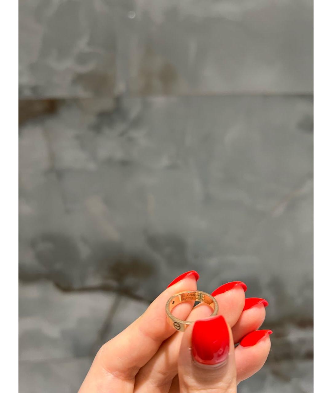 CARTIER Золотое кольцо из розового золота, фото 3