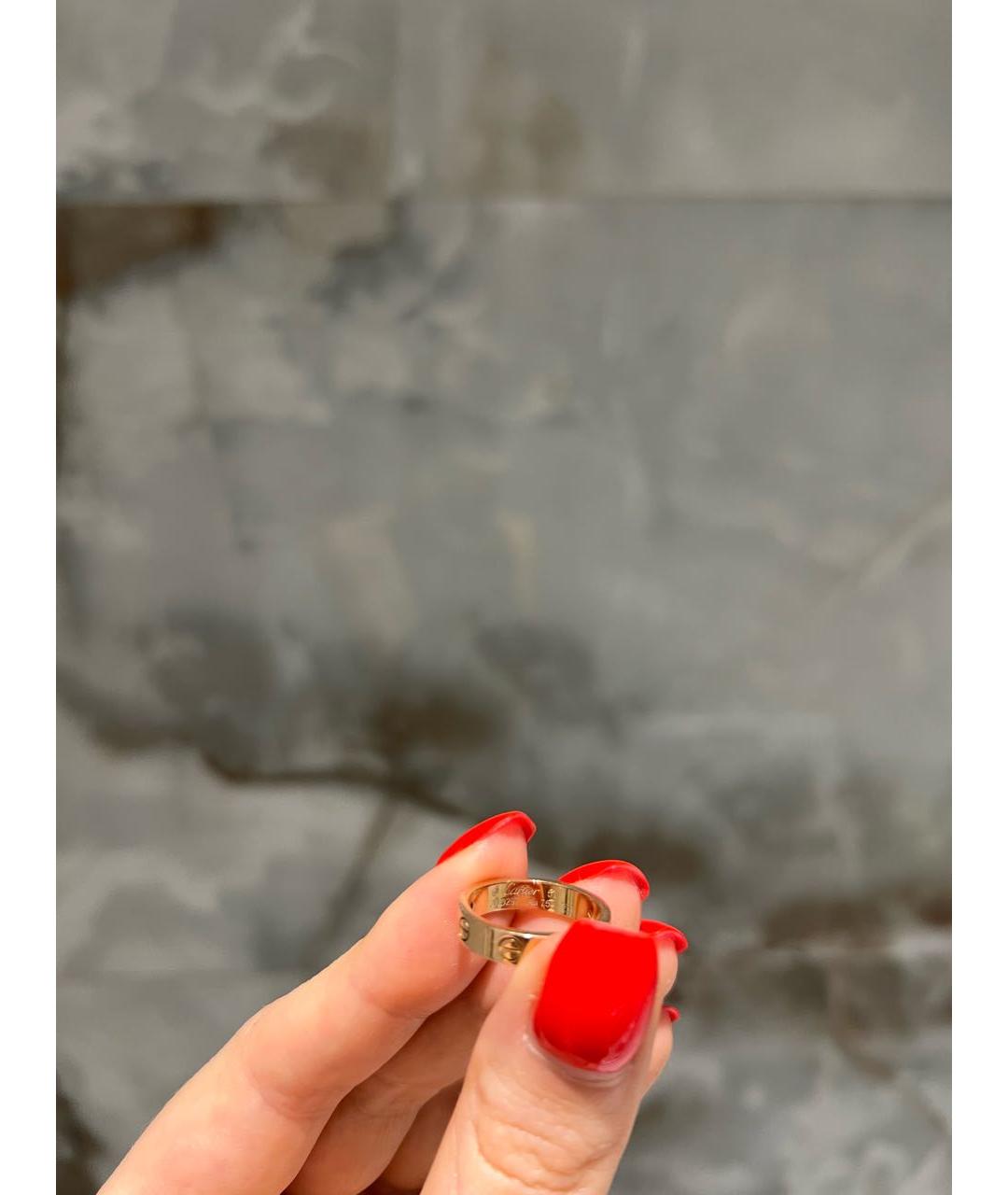 CARTIER Золотое кольцо из розового золота, фото 4