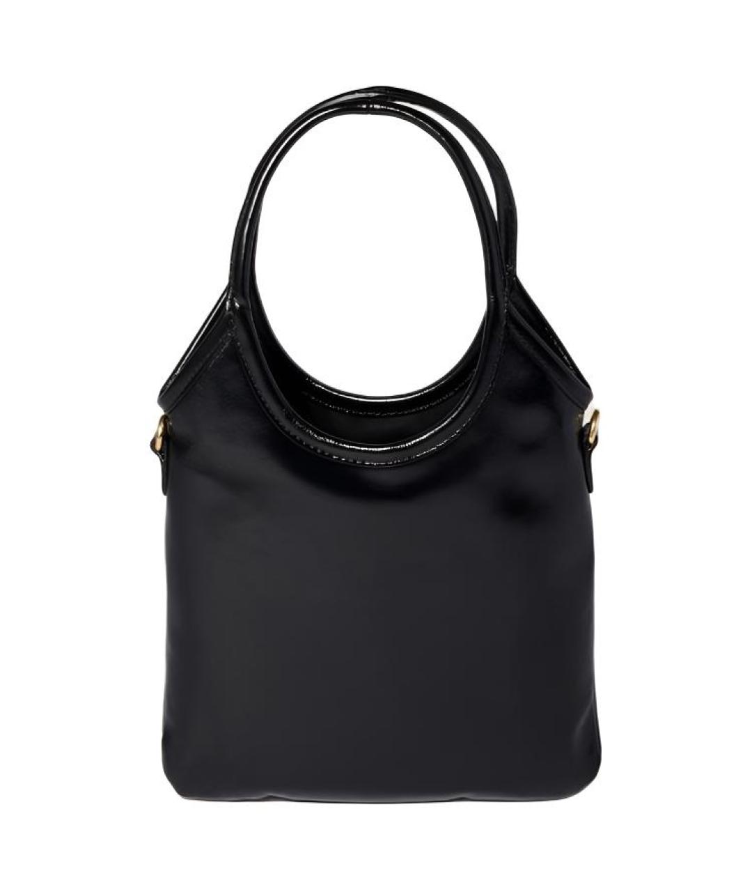 MIU MIU Черная кожаная сумка через плечо, фото 3