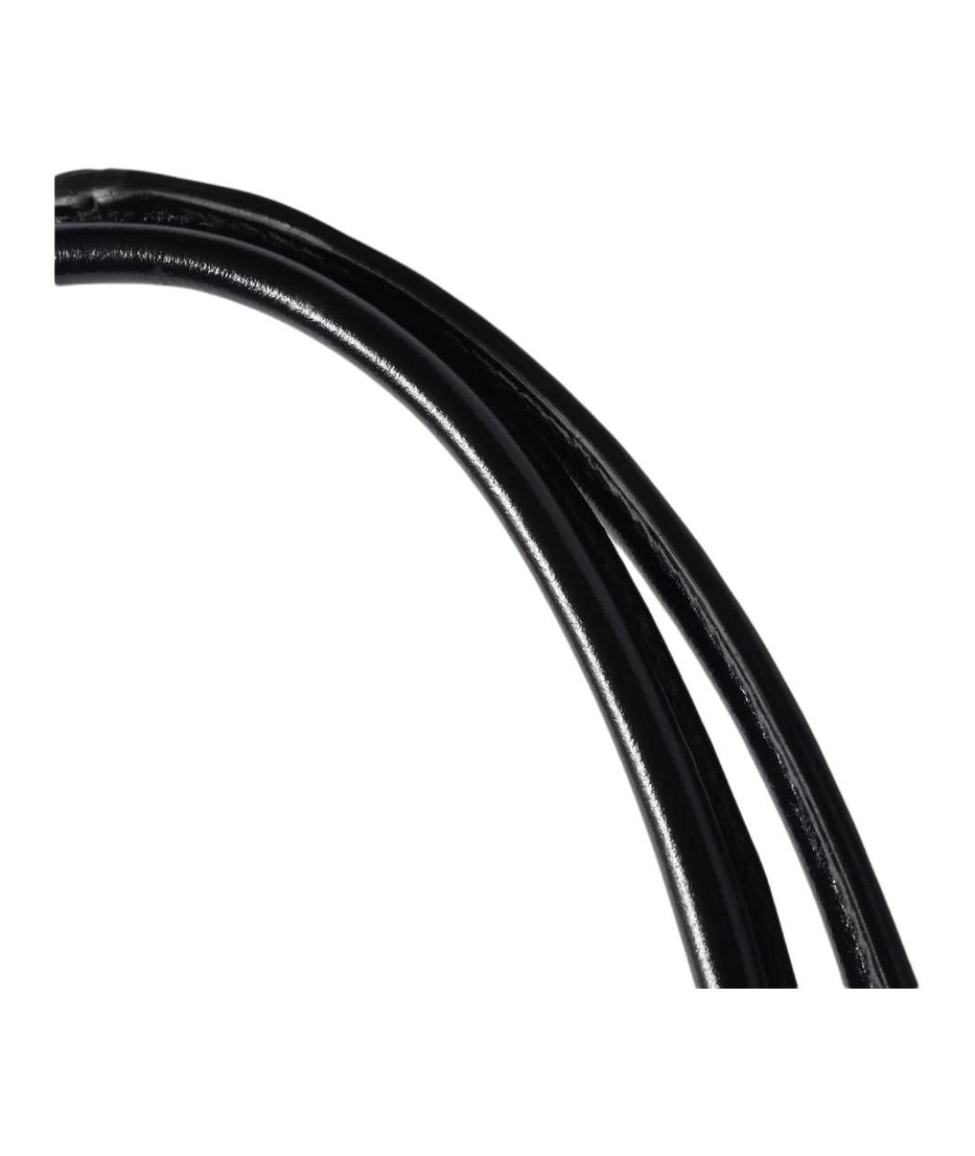 MIU MIU Черная кожаная сумка через плечо, фото 5