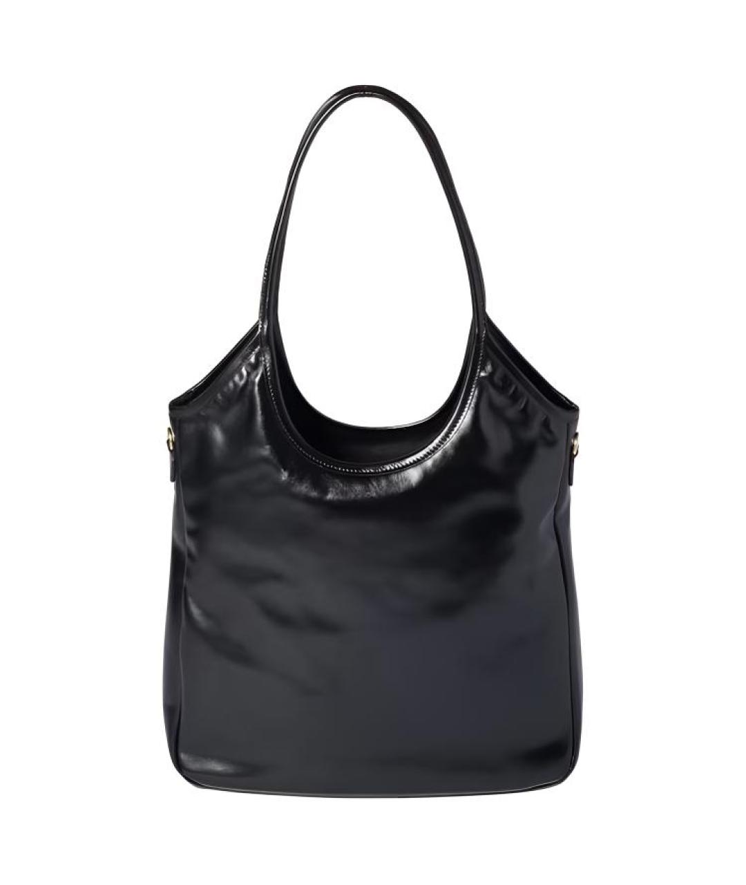 MIU MIU Черная кожаная сумка через плечо, фото 3