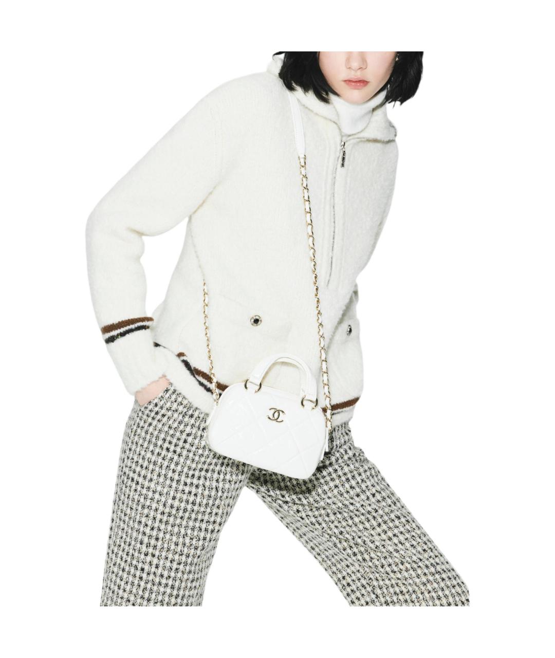 CHANEL Белый джемпер / свитер, фото 2