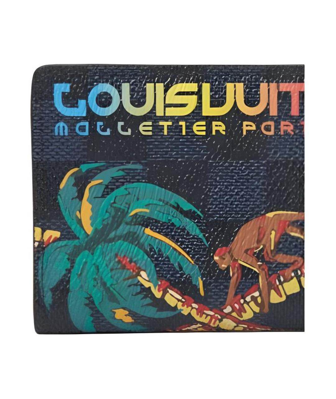 LOUIS VUITTON Черный кошелек, фото 4