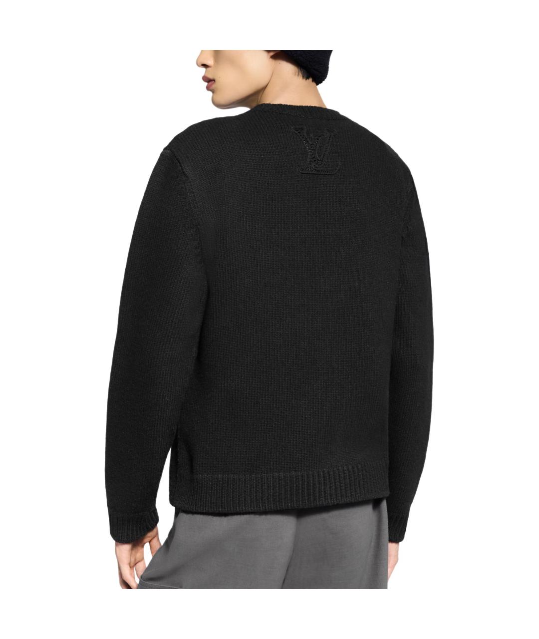 LOUIS VUITTON Черный джемпер / свитер, фото 3