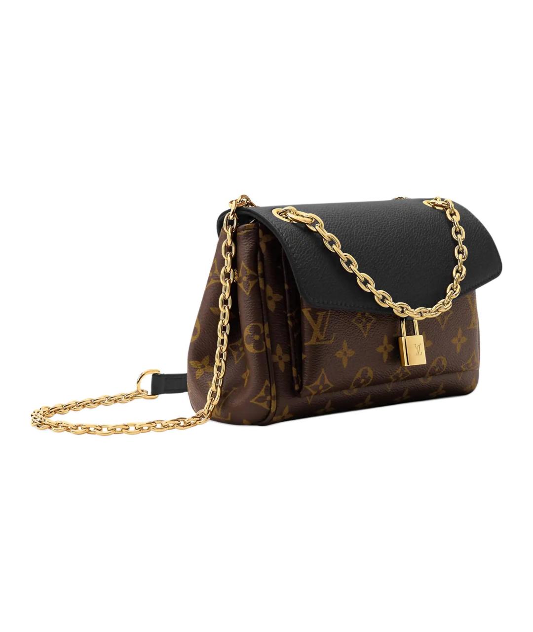 LOUIS VUITTON Коричневая сумка через плечо, фото 2