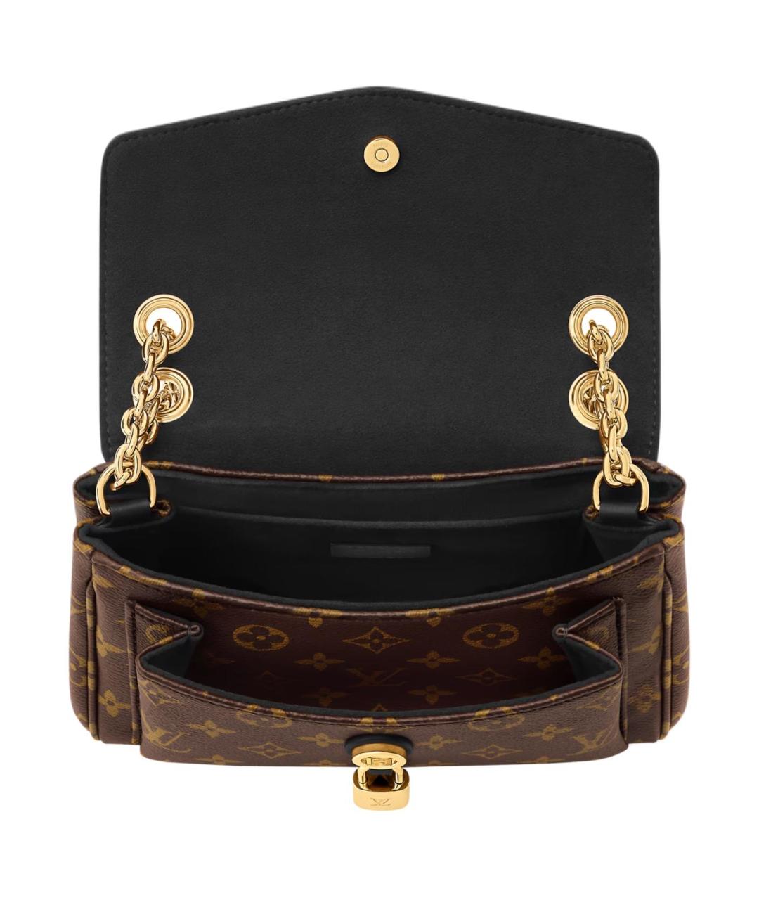 LOUIS VUITTON Коричневая сумка через плечо, фото 4