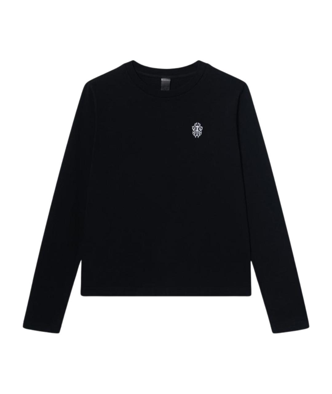 CHROME HEARTS Черная хлопковая футболка, фото 1