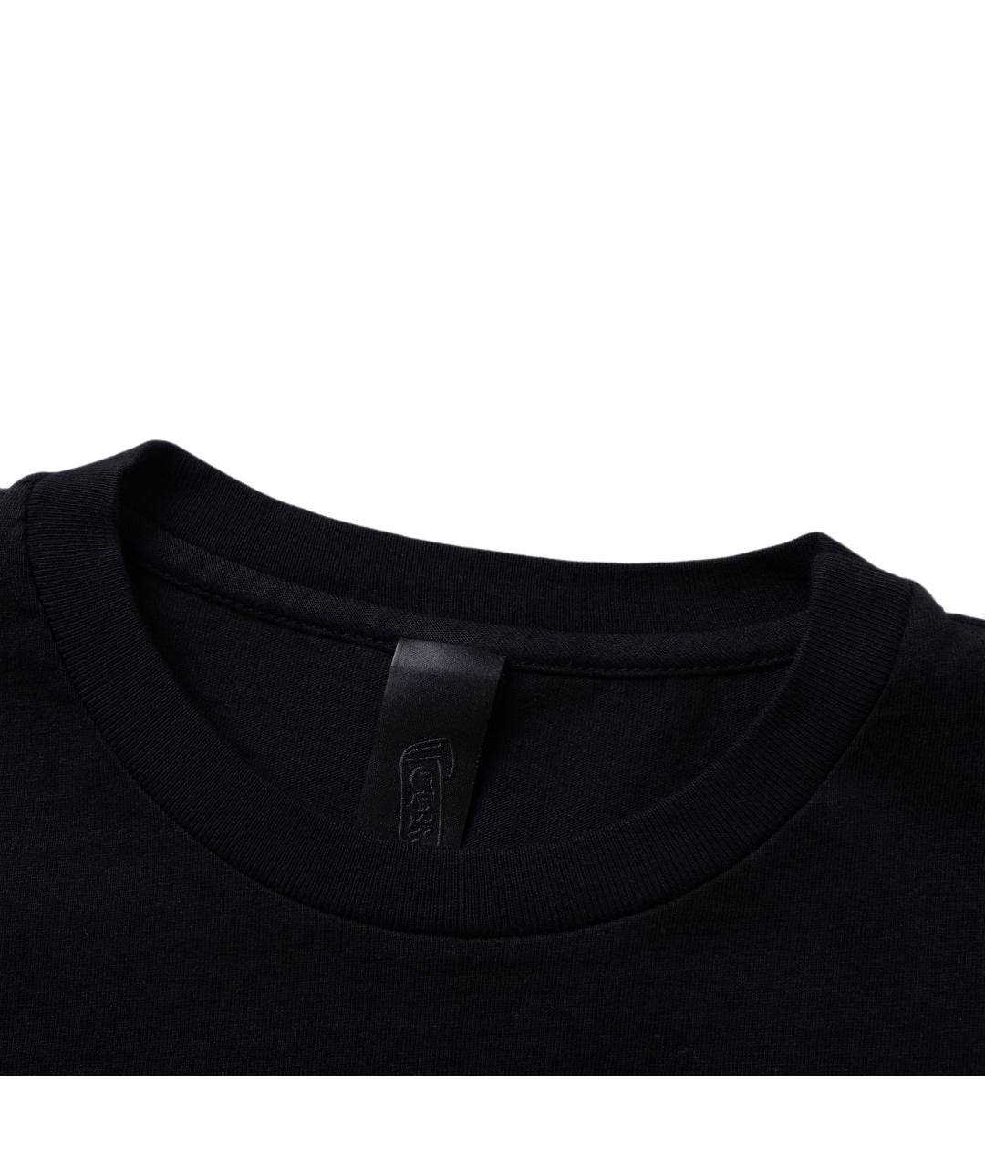 CHROME HEARTS Черная хлопковая футболка, фото 3