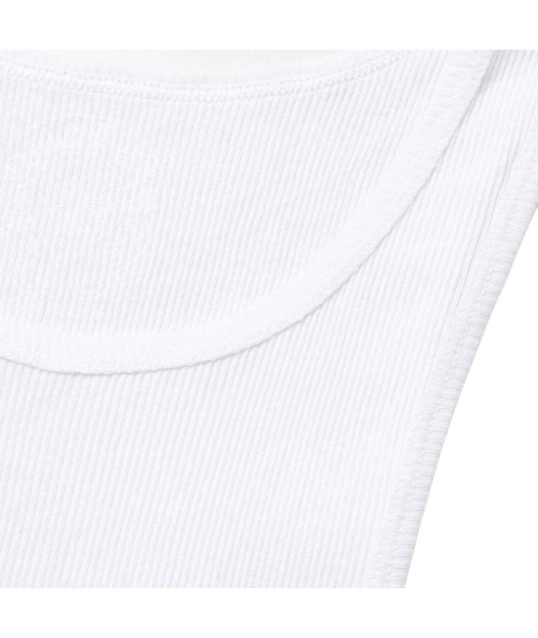 CHROME HEARTS Белая хлопковая майка, фото 4