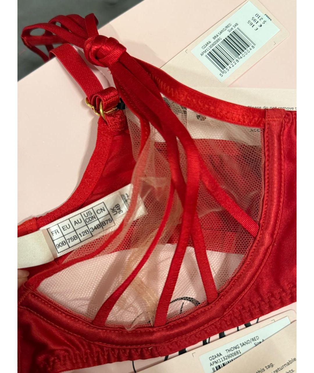 AGENT PROVOCATEUR Красный комплекты, фото 7