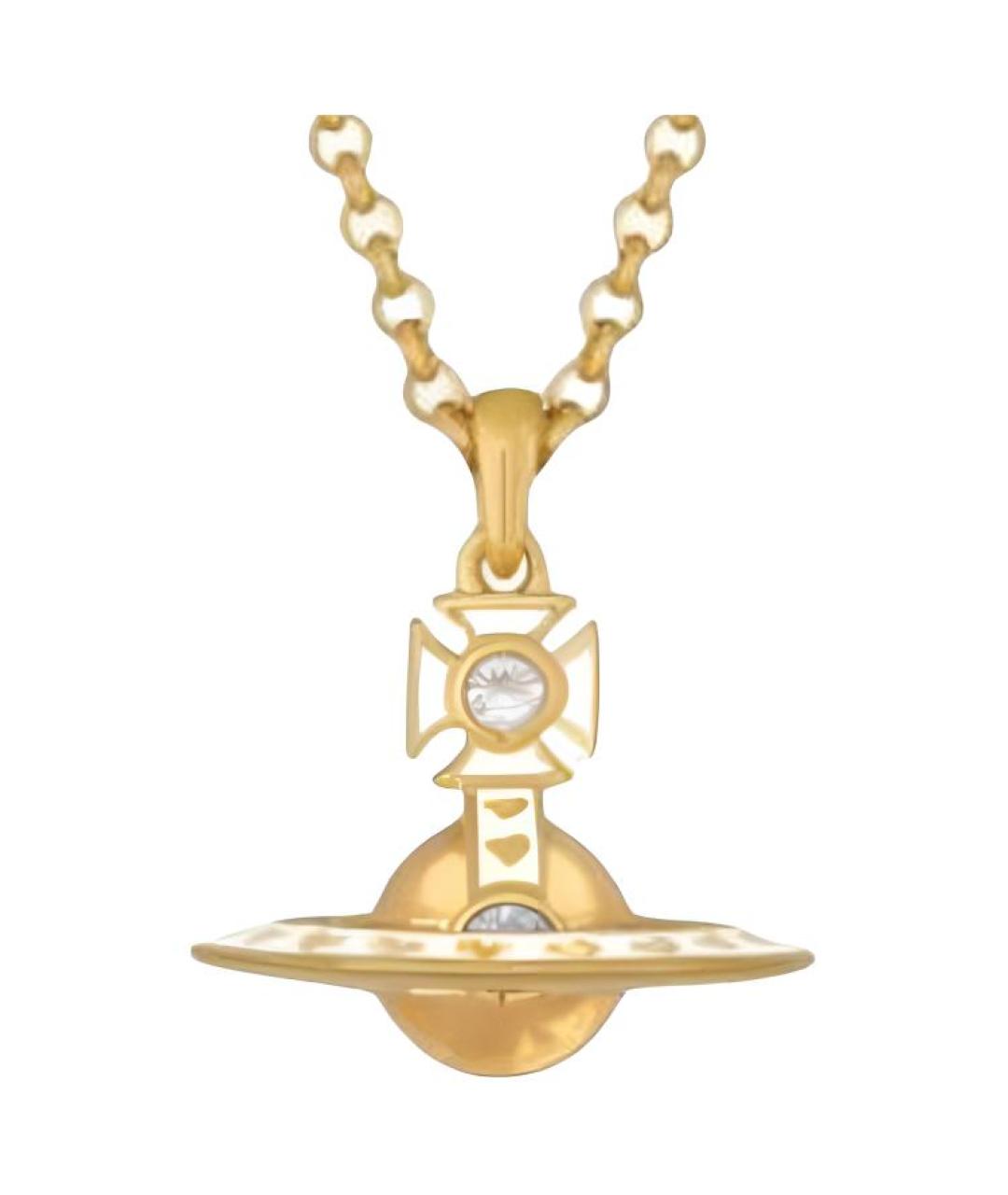 VIVIENNE WESTWOOD Золотая подвеска, фото 3