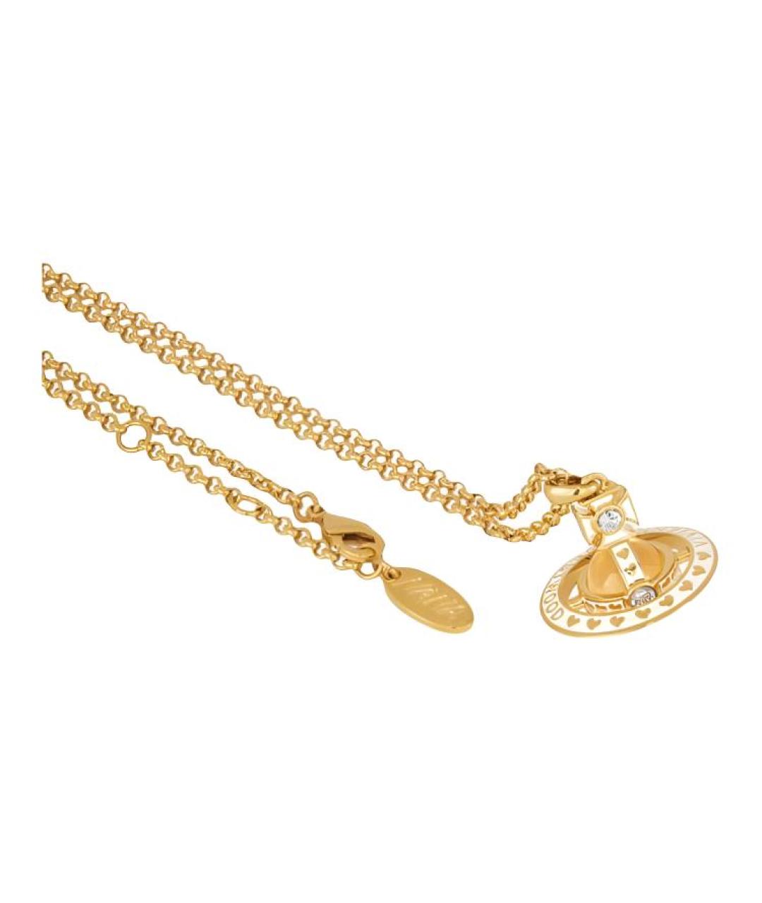 VIVIENNE WESTWOOD Золотая подвеска, фото 2