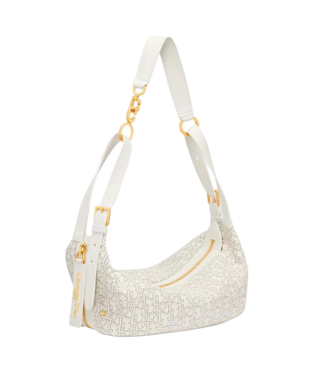 CHRISTIAN DIOR Белая сумка через плечо, фото 2