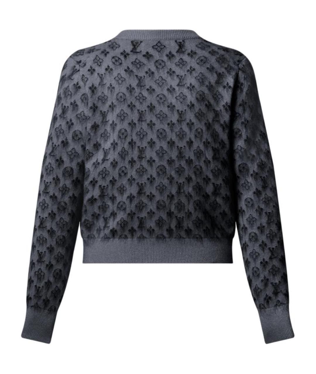 LOUIS VUITTON Серый джемпер / свитер, фото 2
