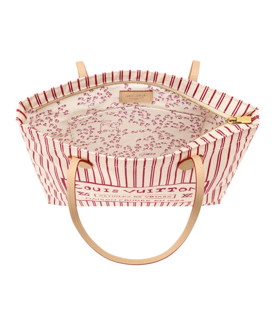 LOUIS VUITTON Красная сумка через плечо, фото 4