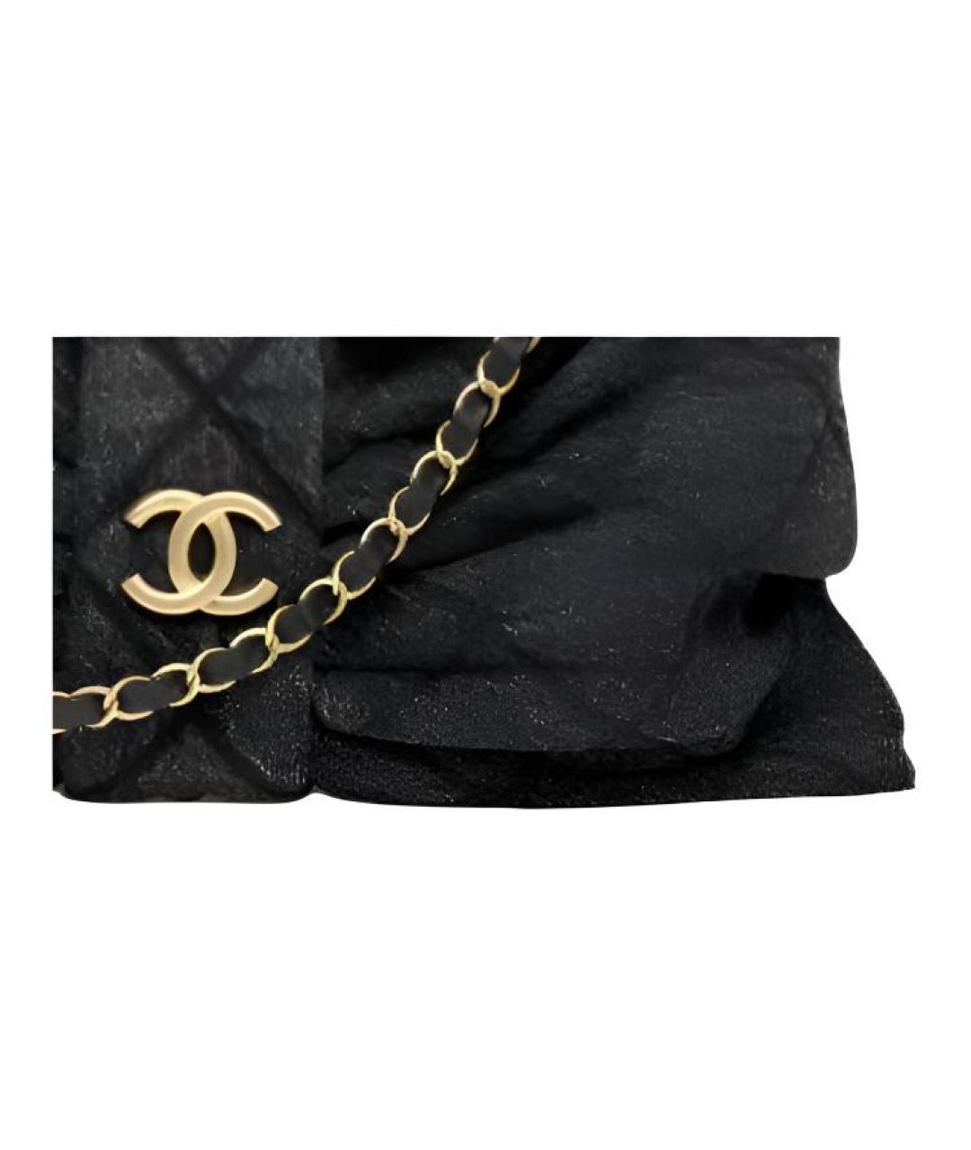 CHANEL Черная сумка через плечо, фото 4