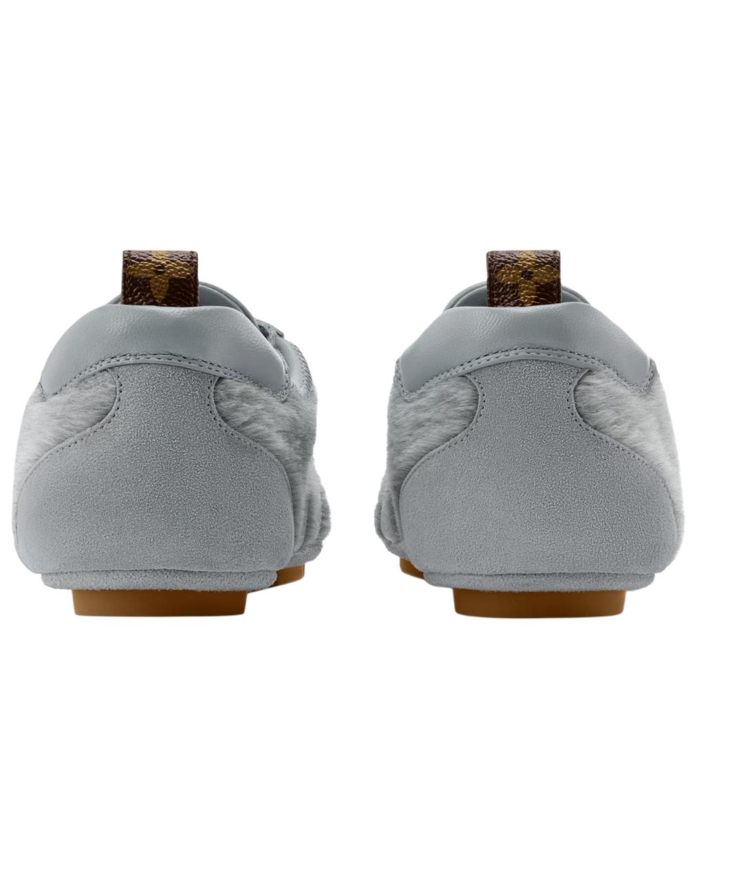 LOUIS VUITTON Серые кеды, фото 5