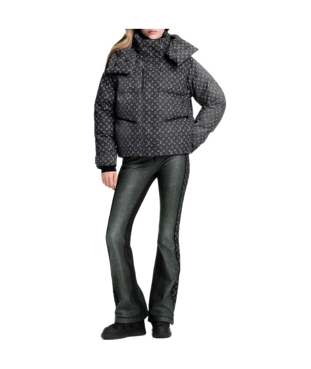 LOUIS VUITTON Черный пуховик, фото 5