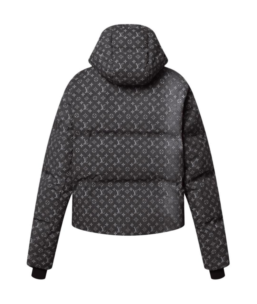 LOUIS VUITTON Черный пуховик, фото 2