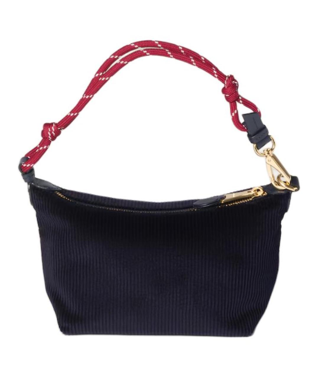 MIU MIU Темно-синяя сумка через плечо, фото 3