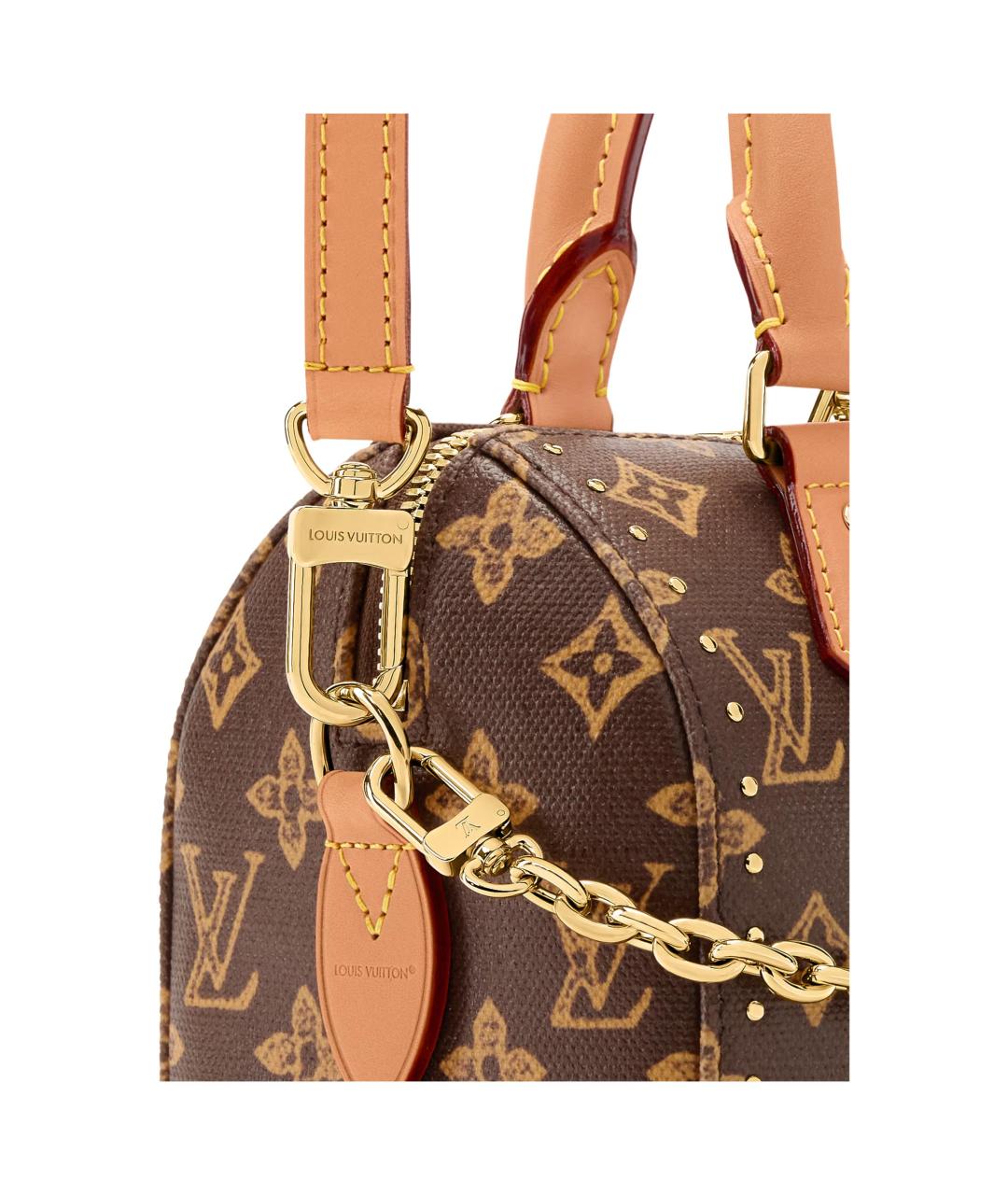 LOUIS VUITTON Коричневая сумка через плечо, фото 5