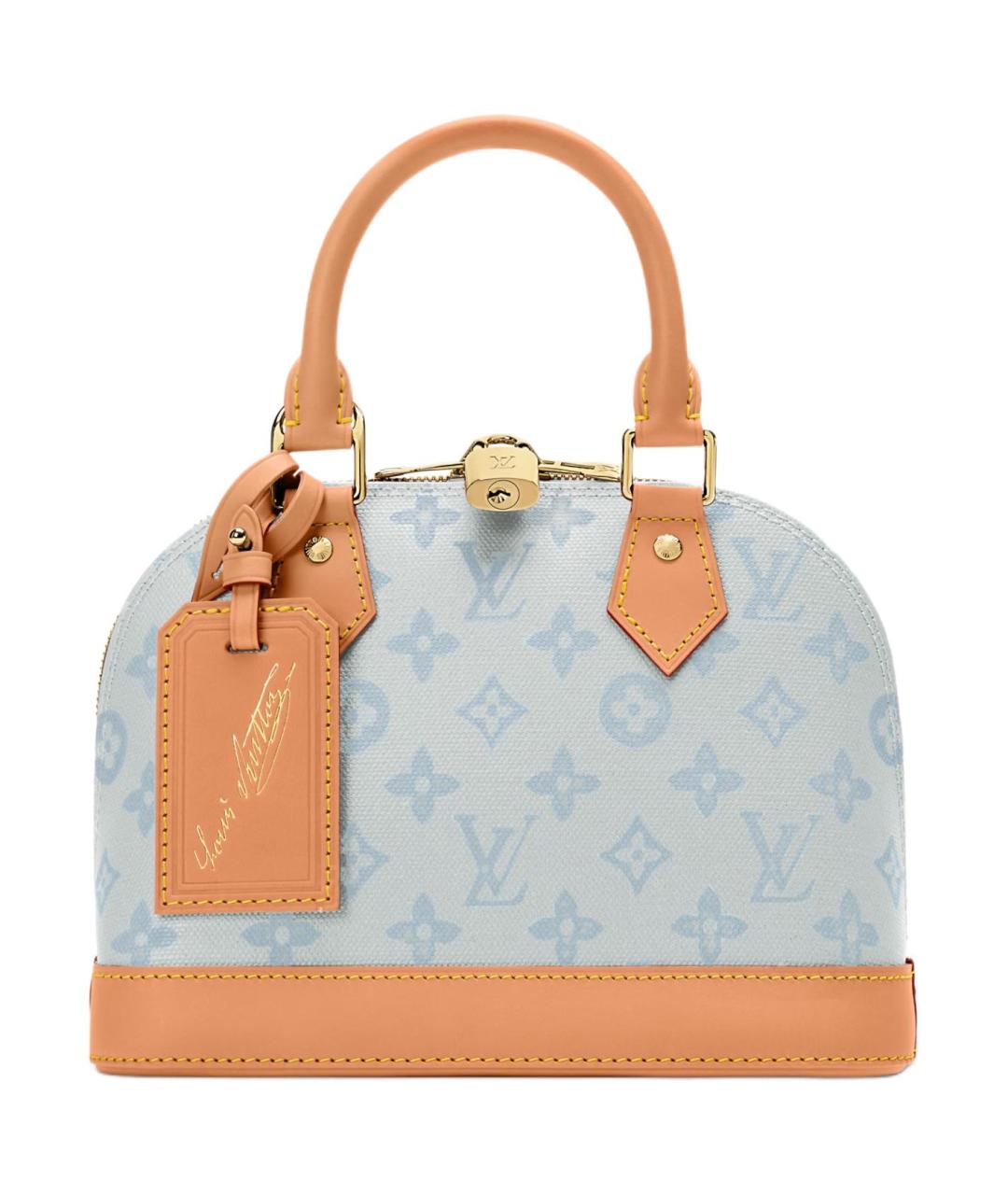 LOUIS VUITTON Голубая сумка через плечо, фото 1