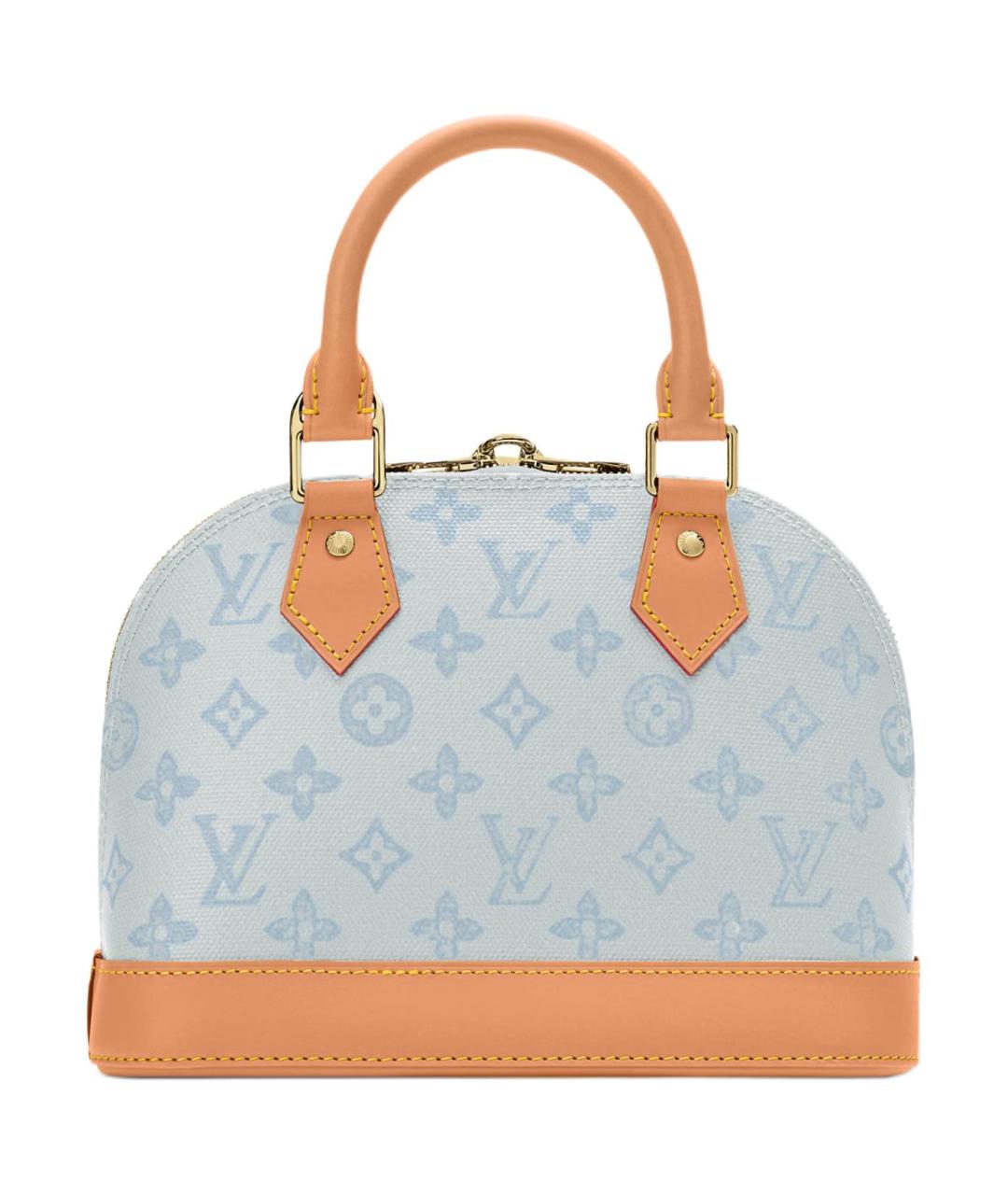 LOUIS VUITTON Голубая сумка через плечо, фото 3