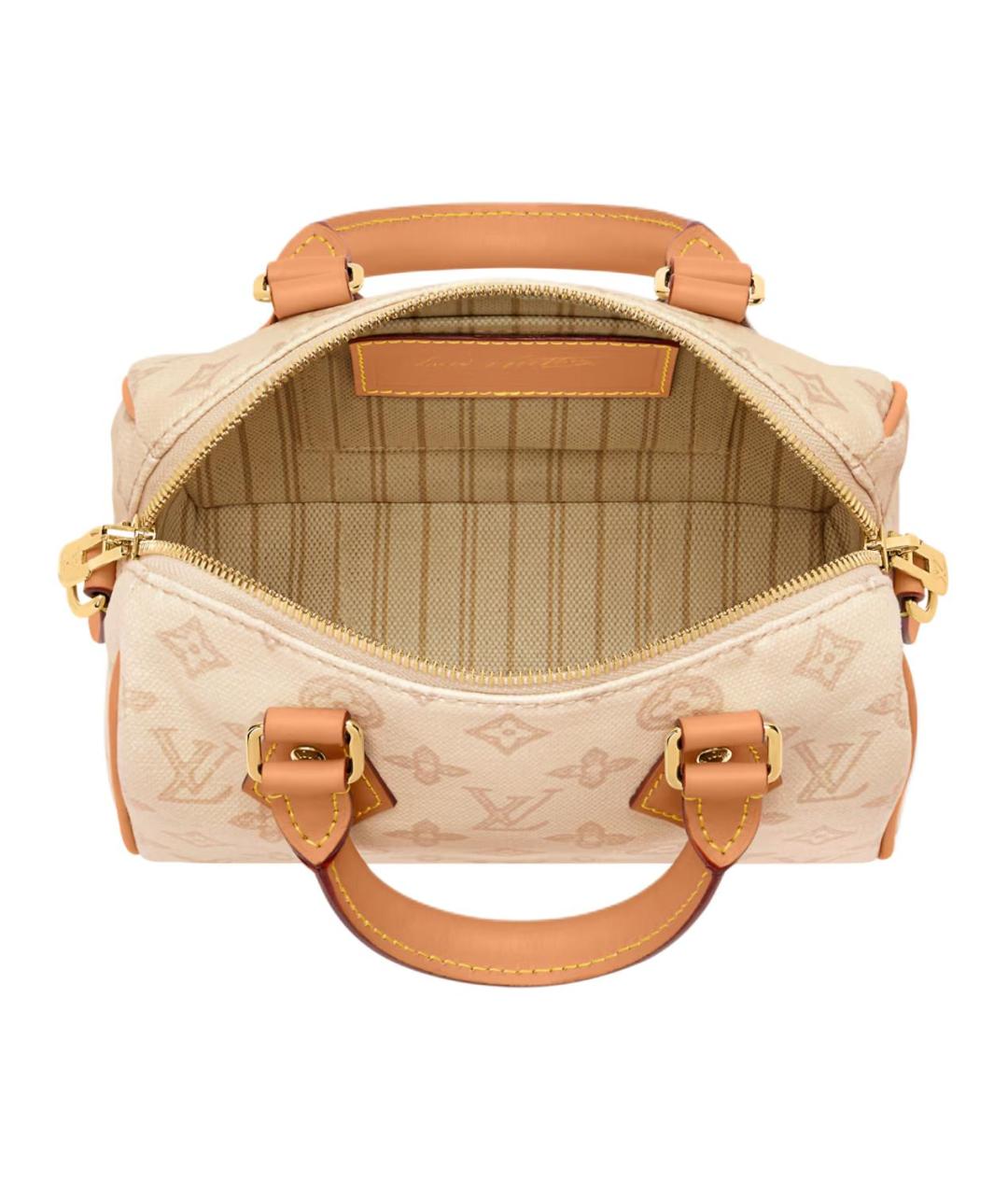 LOUIS VUITTON Бежевая сумка тоут, фото 4