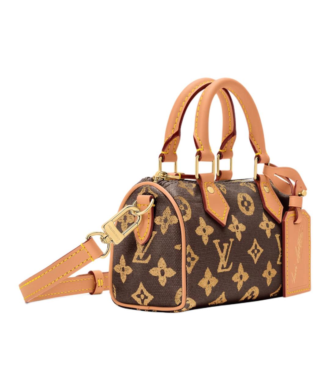 LOUIS VUITTON Коричневая сумка через плечо, фото 2